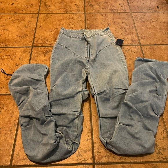 rehab lab Denim - Rehab lab NWT scrunch leg low rise jeans size small
